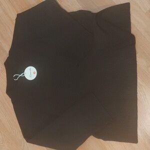 Black Sweater boxy Oversized Size Medium